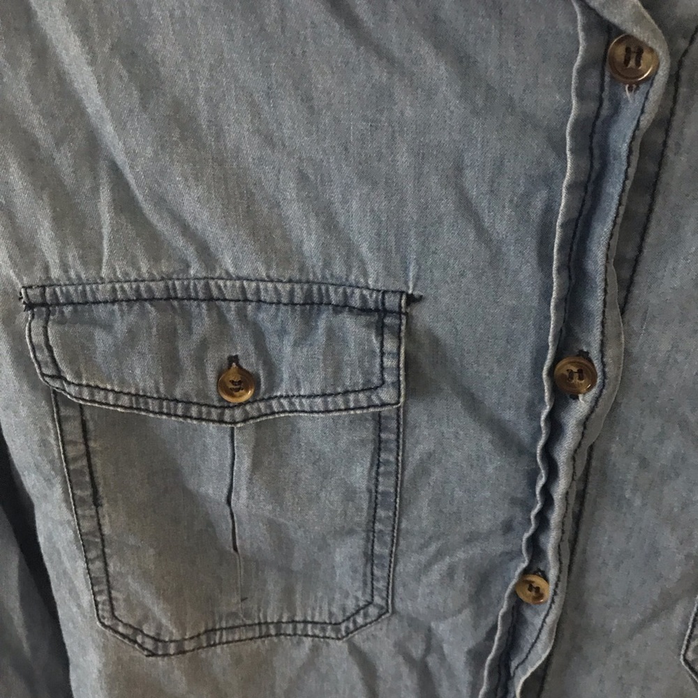 denim button down - Picture 3 of 3